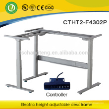 Mecanismo de asiento para levantarse en altura ajustable y columna de elevación de aluminio y marco de escritorio para computadora de oficina
